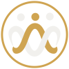 Aurum Kreislogo weiß hinterlegt