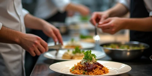 mietkoch-eventgastronomie-kueche-miete-koch Köche bereiten Speisen für Eventgastronomie vor – professionellen Mietkoch oder Küchenpersonal flexibel mieten